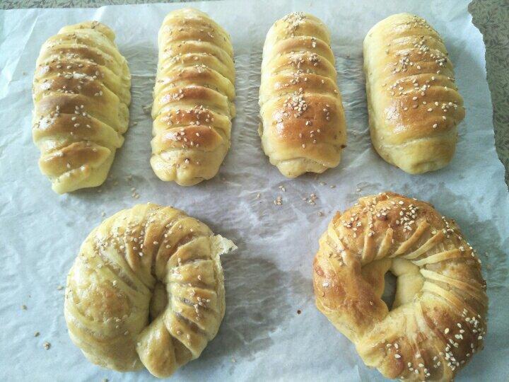 豆沙面包|包含5种整形方法|干货篇