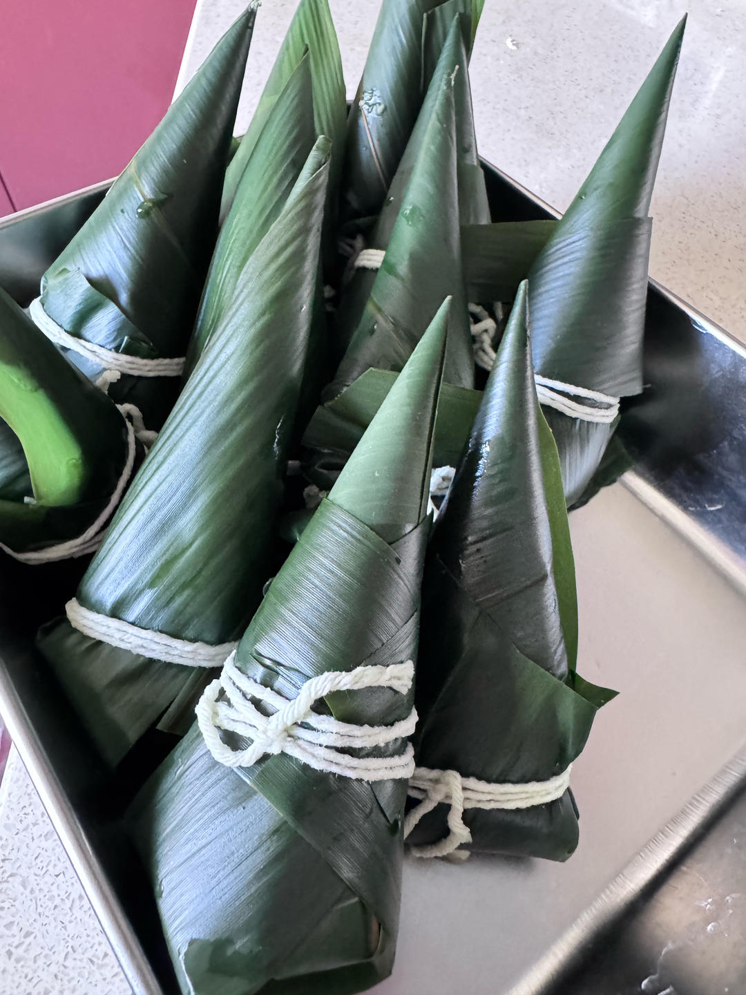 碱水粽最简单的做法，这样做软糯可口，馅不外露，学会别再去买了