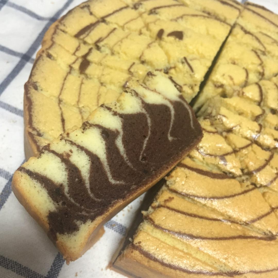 斑马纹酸奶蛋糕