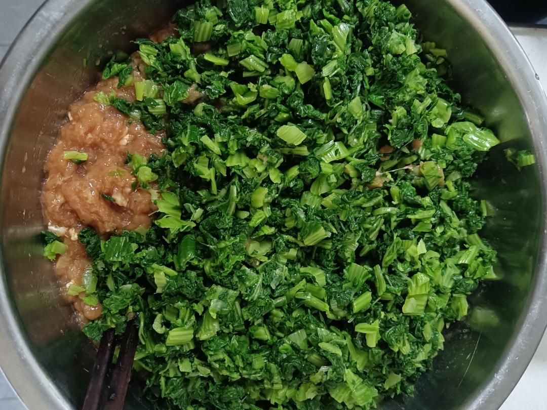 小白菜猪肉饺子~