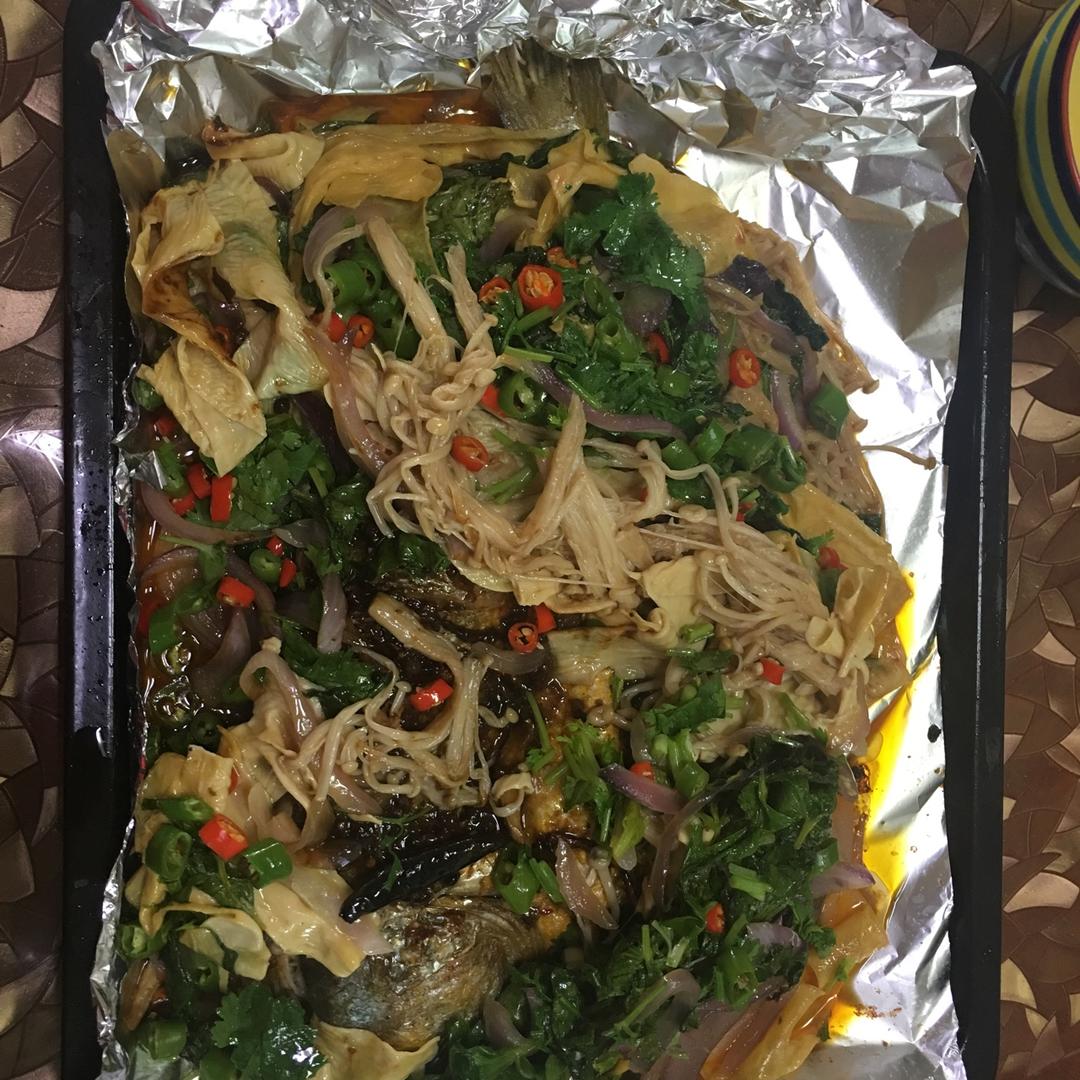 香辣烤鱼-烤箱版