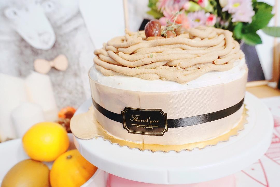 蒙布朗风栗子蛋糕