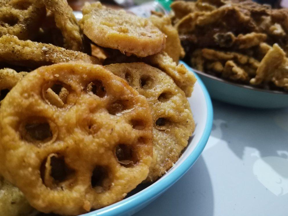 万能炸物面糊 超容易上手 炸得酥脆的平菇