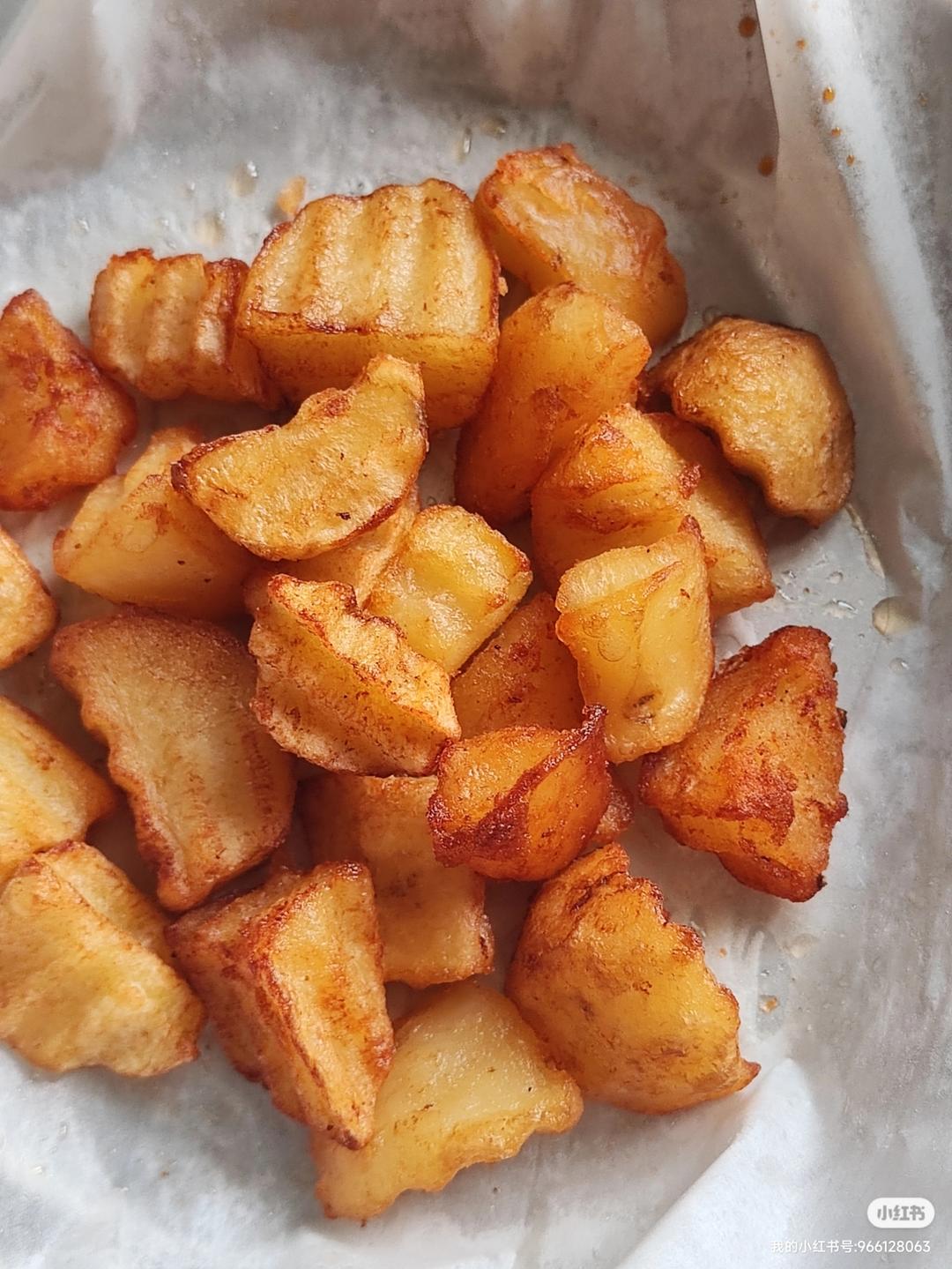 香辣锅巴土豆