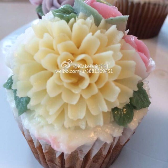 韩式裱花—学生作品