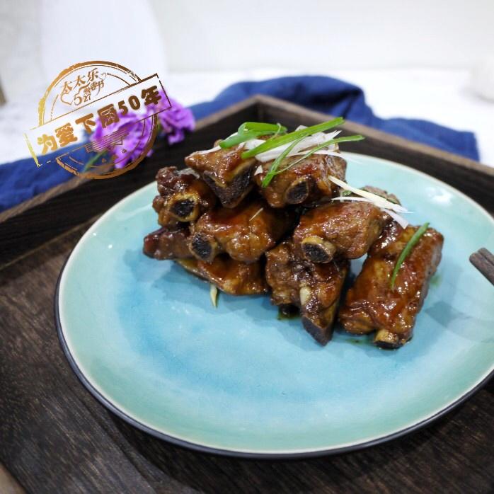 香滋滋的锡纸芝麻排骨