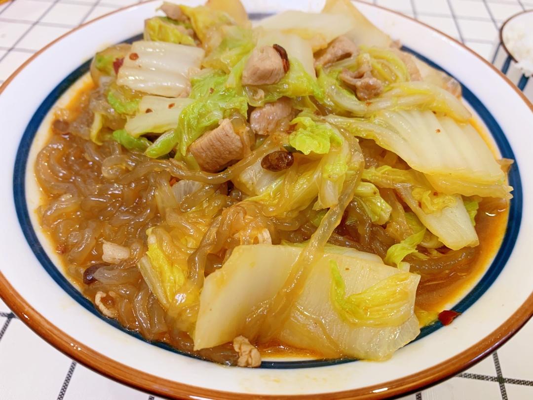 白菜炖粉条