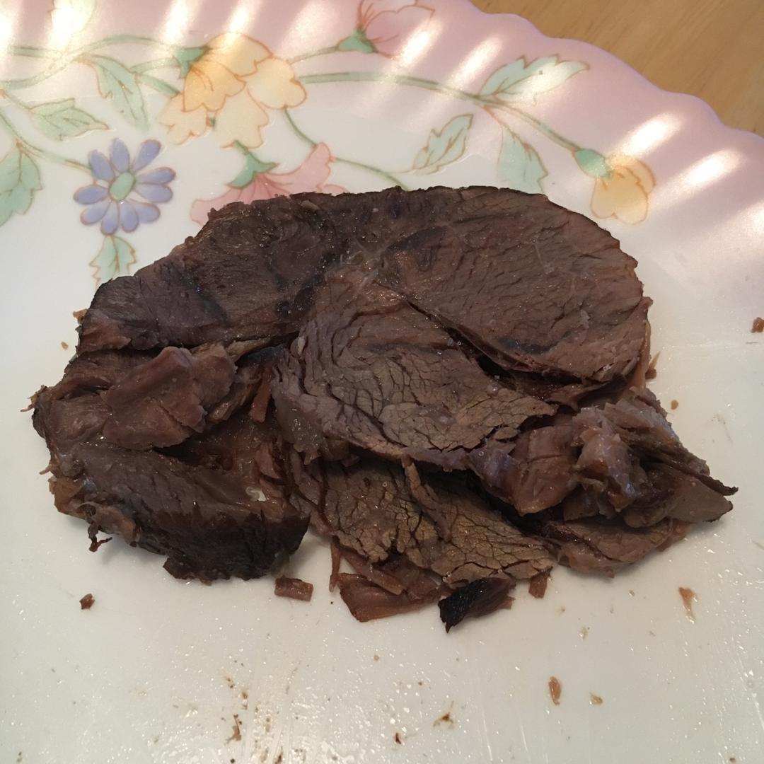 高压锅酱牛肉，简单！