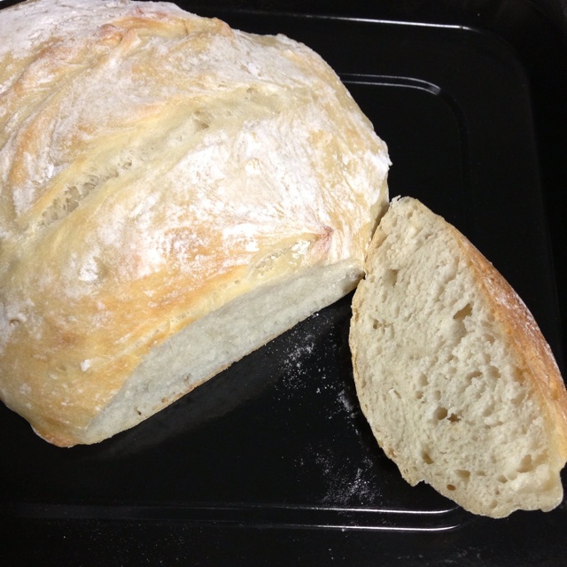 5分钟面包(1)-法国球形面包Boule（基础面团）