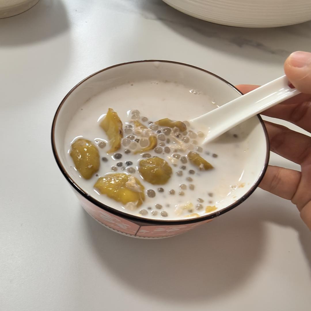 板栗西米糖水（甜品）