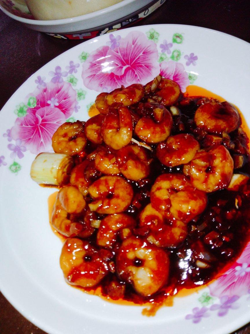 茄汁大虾仁🍤