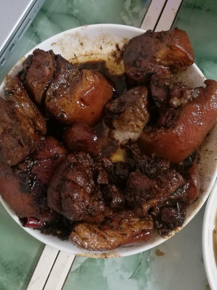 简单红烧肘子肉