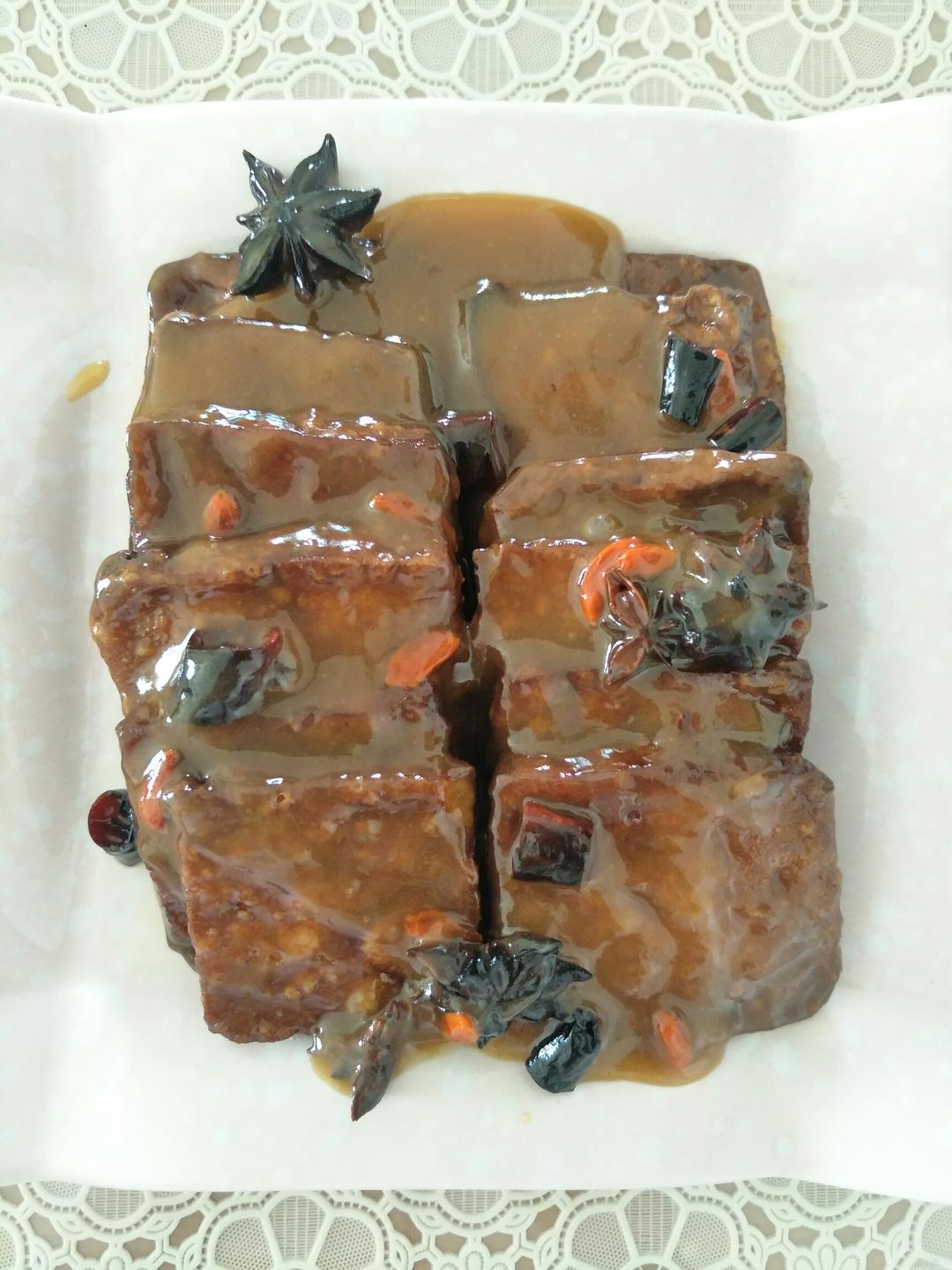 蜜汁豆干