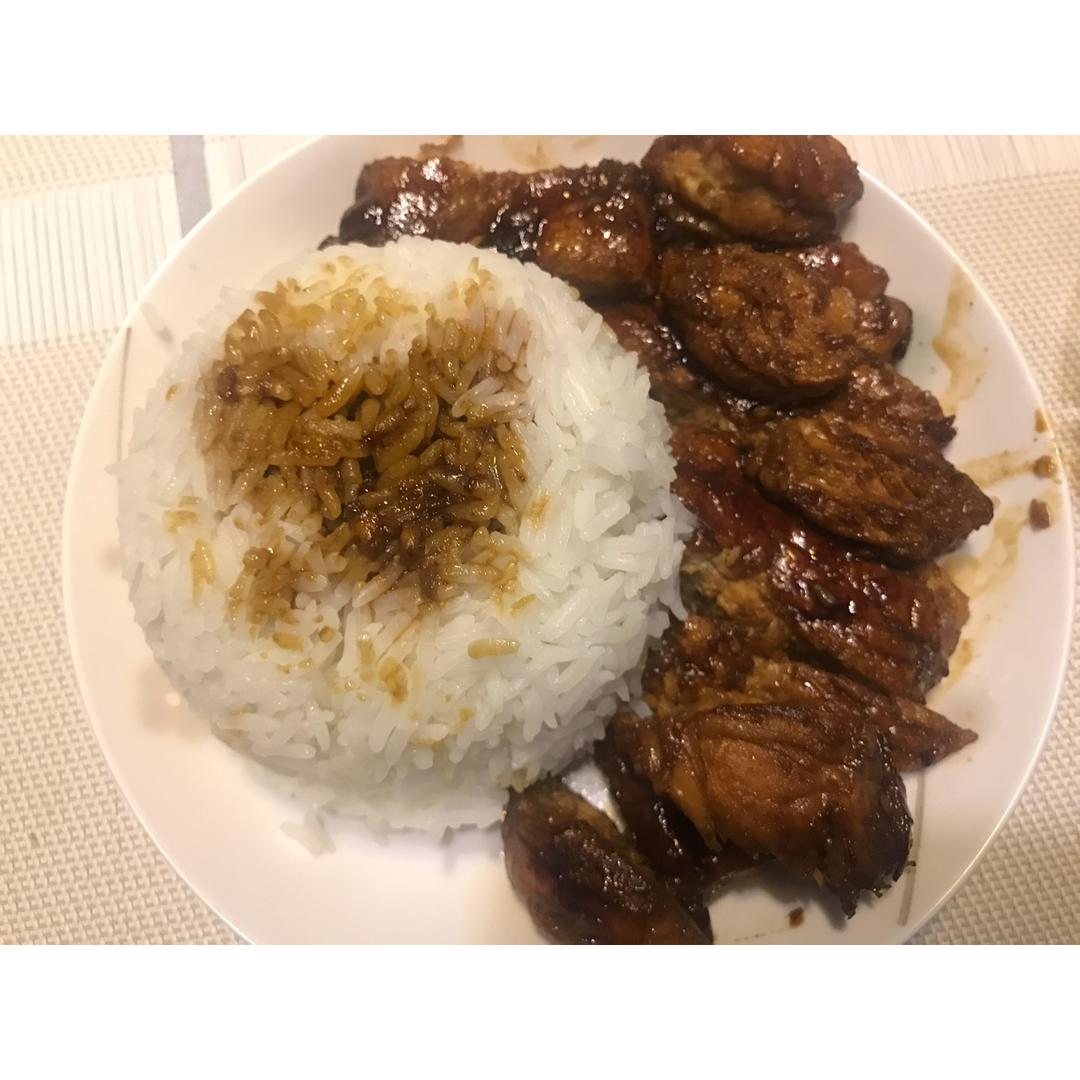 日式照烧鸡排饭