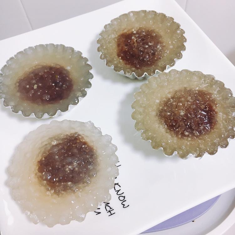 水晶紫薯丸子