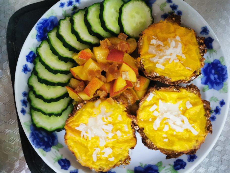 低脂-燕麦南瓜🎃蛋挞