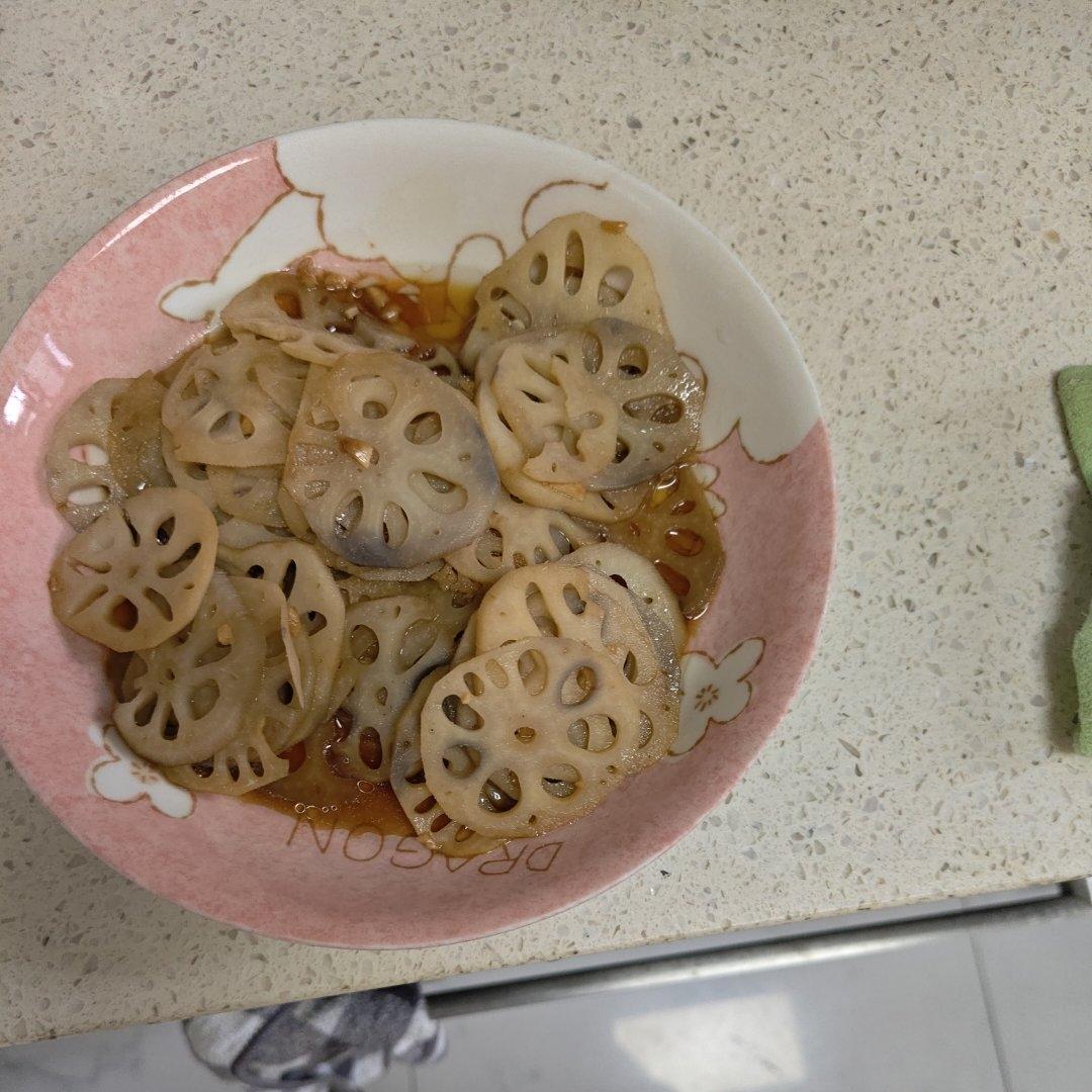 凉拌藕片