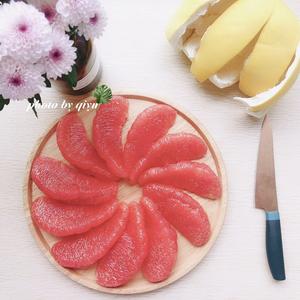 完美手剥柚子的做法 步骤11