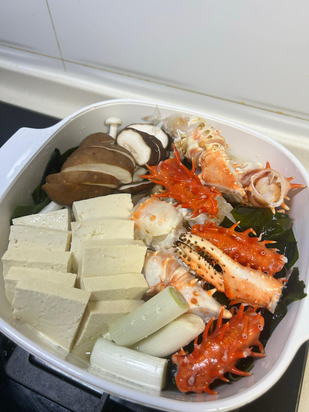帝王蟹海鲜火锅