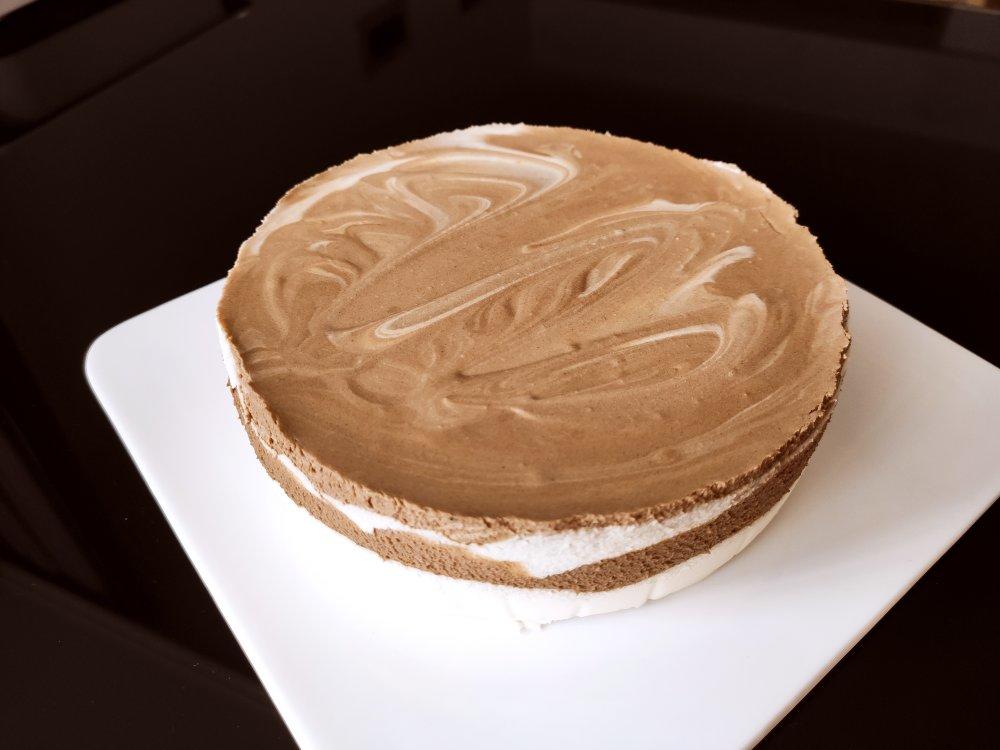 摩卡大理石冻芝士蛋糕