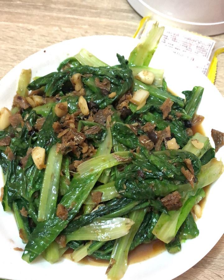 豆豉鲮鱼油麦菜