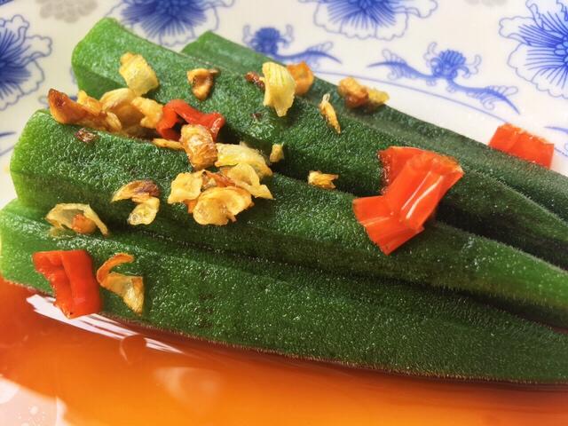 蒜蓉秋葵