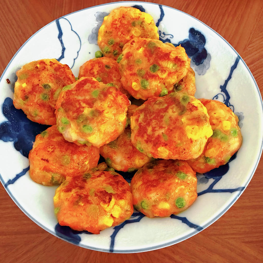 煎虾饼
