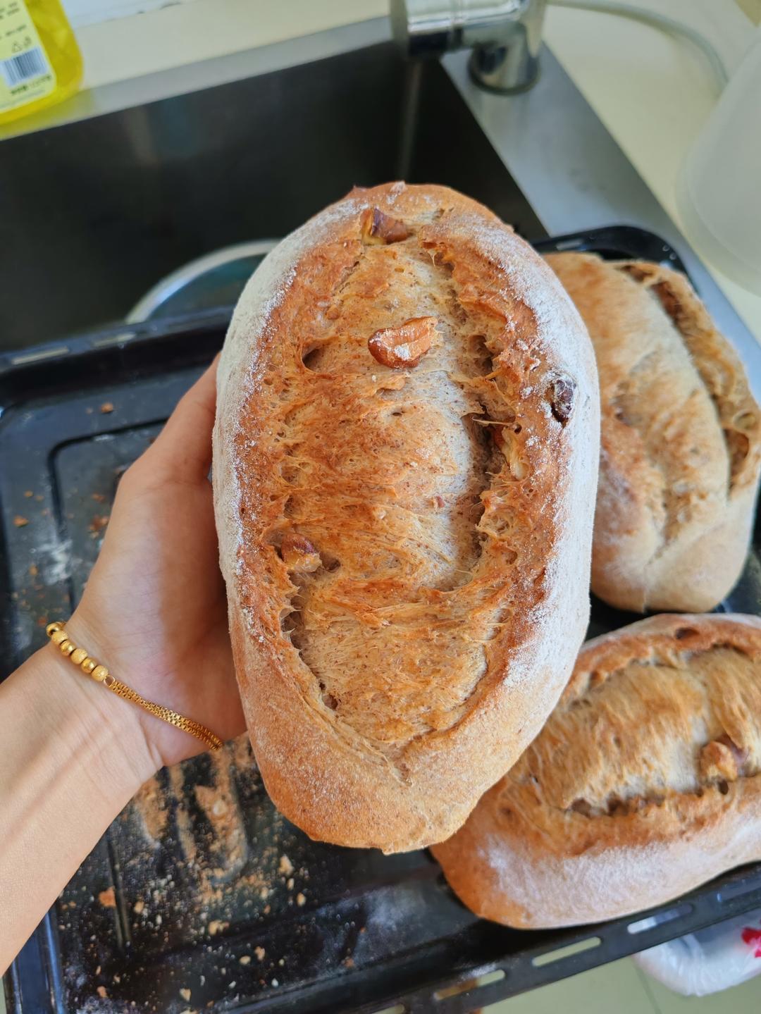 店售爆单🔥三天不变硬㊙️坚果全麦面包