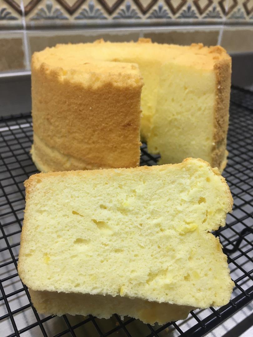 入口即化柠檬戚风~清爽美味