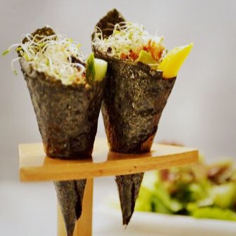 台湾料理(☆_☆)清新水果卷