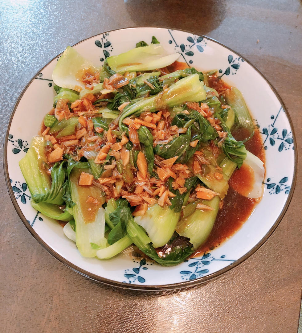 qingcao做的油淋小油菜