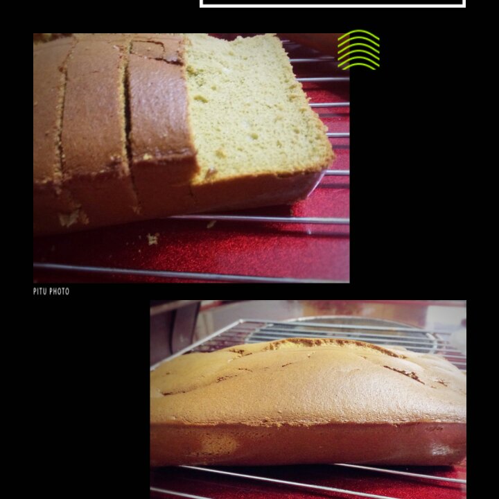 无油抹茶酸奶戚风（两蛋）