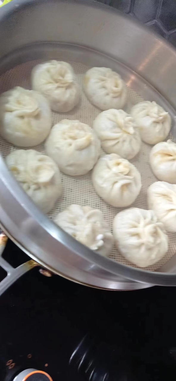 小时候的肉末粉丝包子