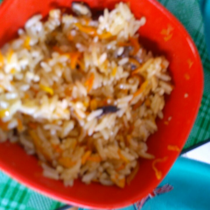 胡萝卜焖饭