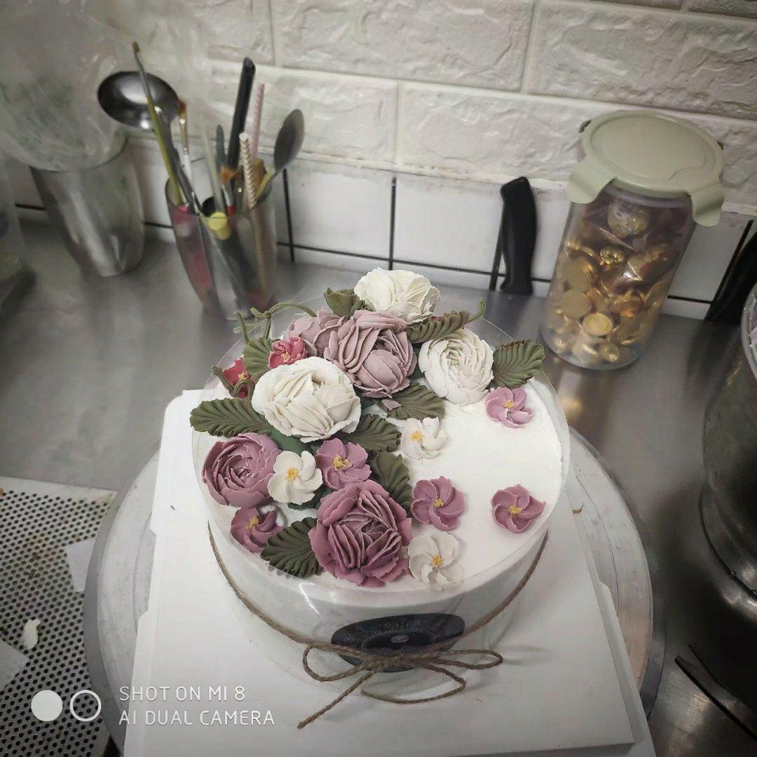 韩式豆沙裱花分享站