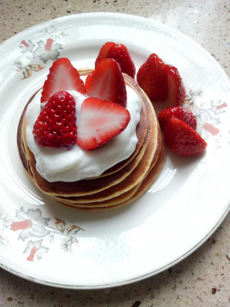 防止过热上色重喜欢懒人快手无糖松饼pancake的也喜欢万能摆盘,黄瓜蝴