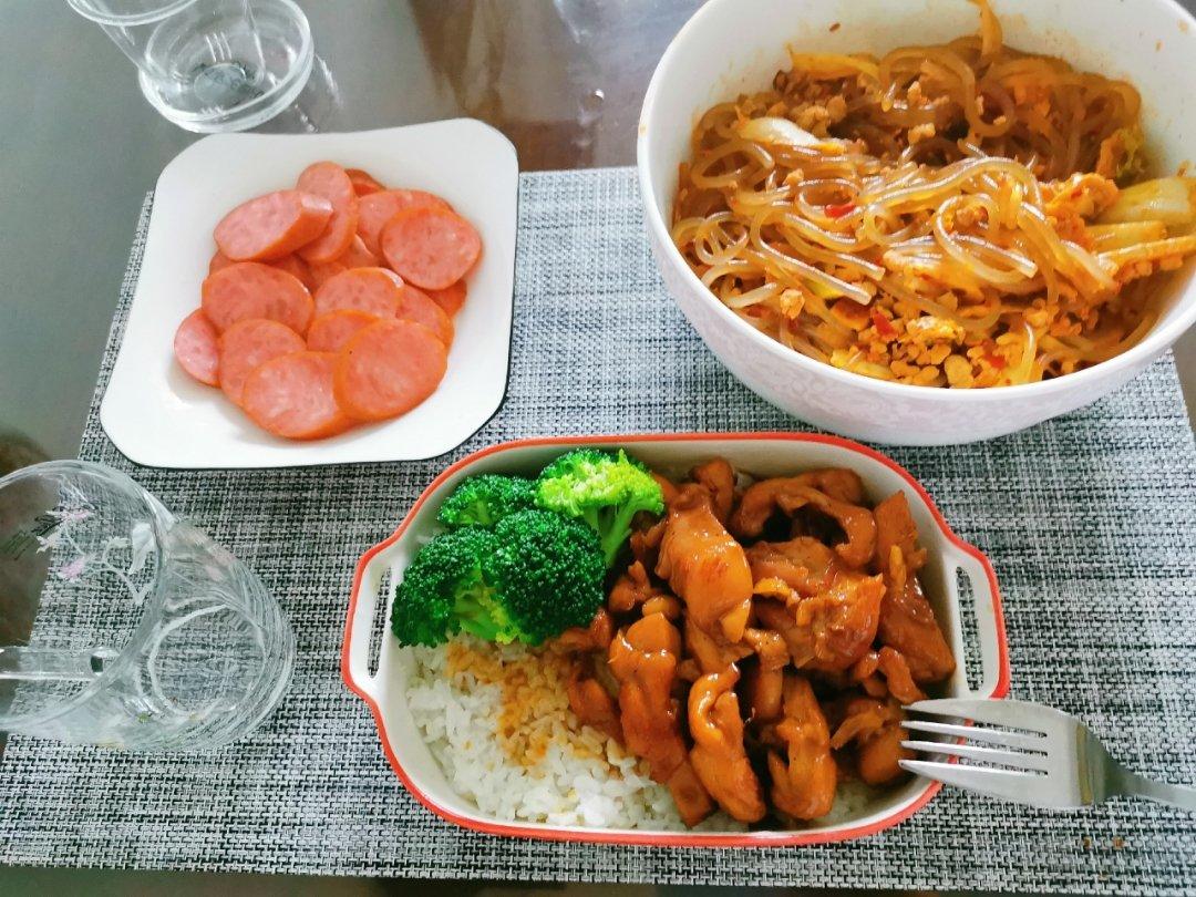 照烧鸡腿饭