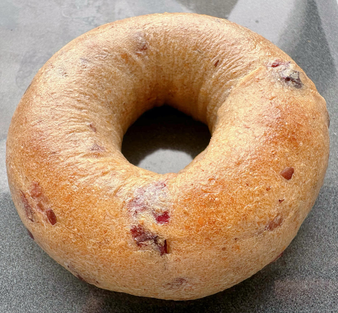 来吃圈圈吧！——全麦蔓越莓贝果