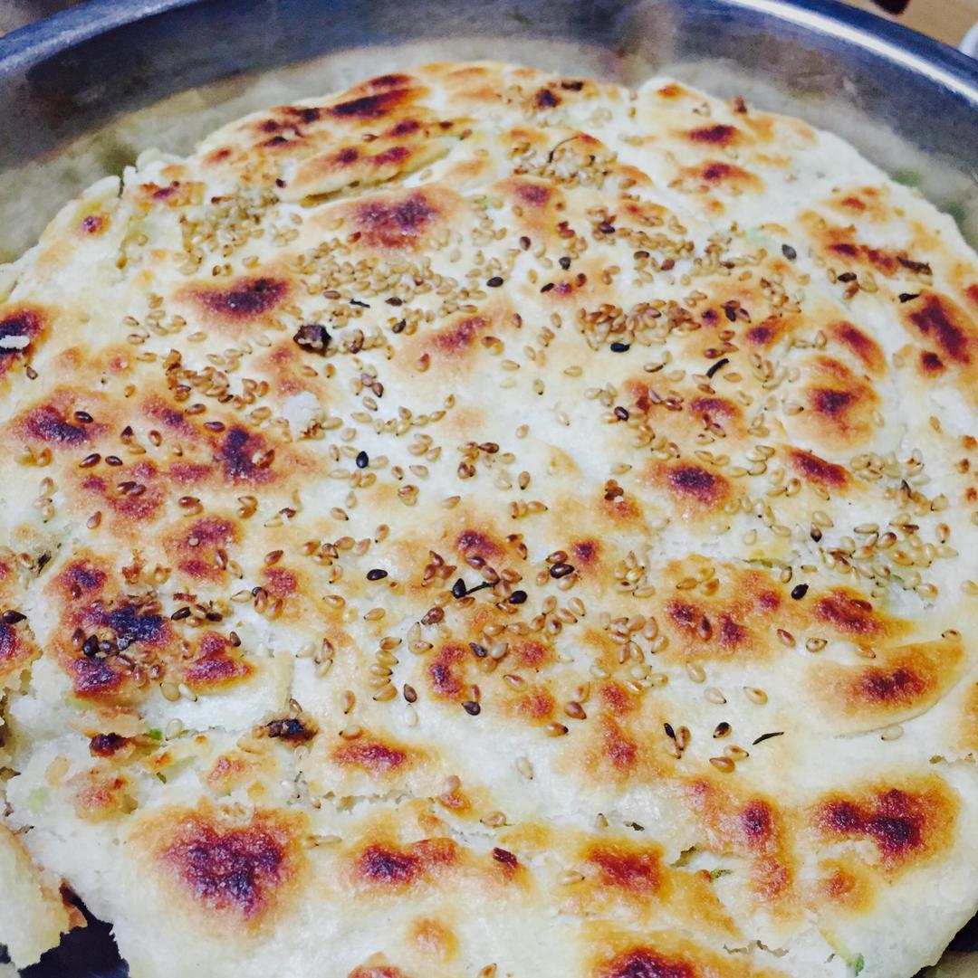 葱香发面饼(快手版)