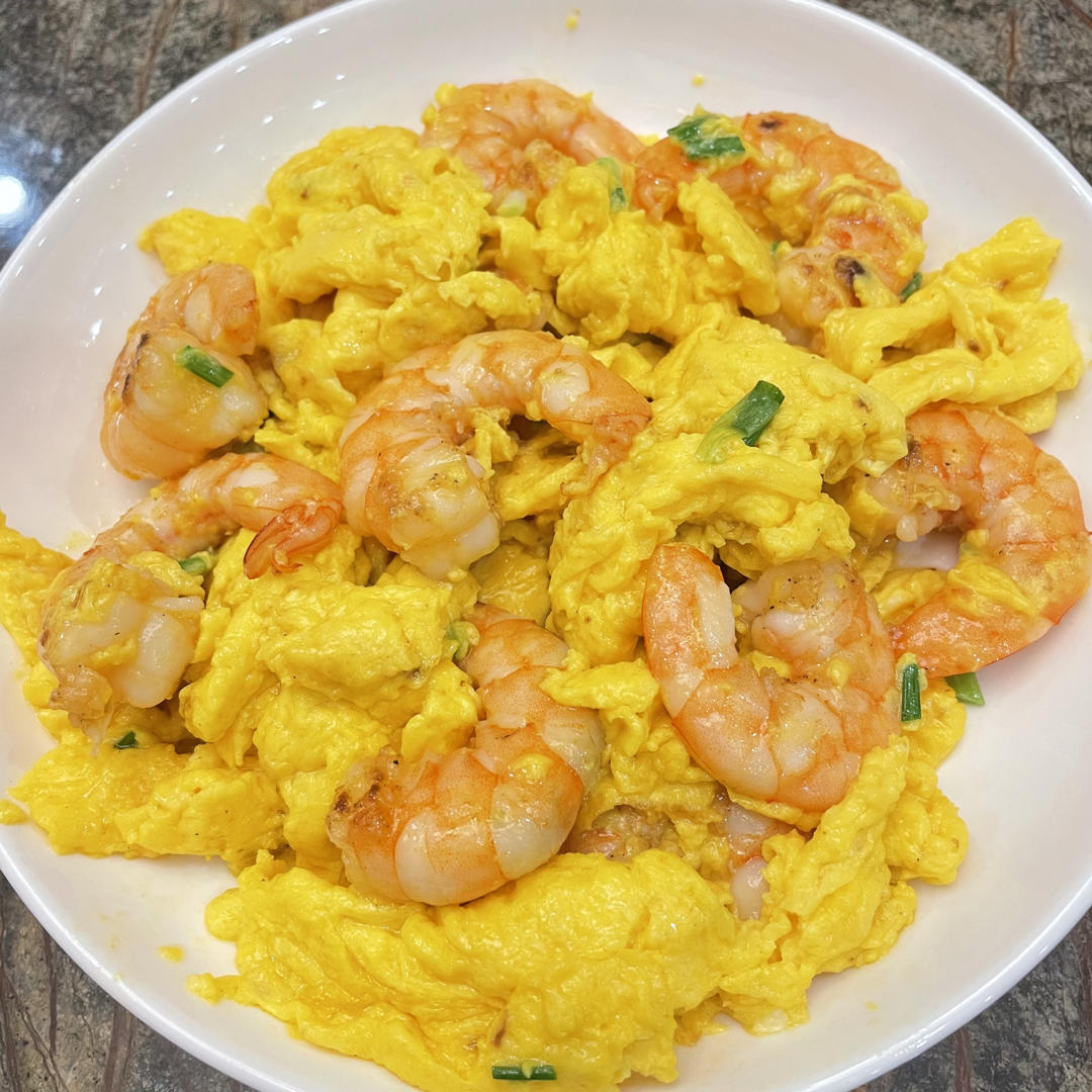 【虾仁滑蛋】超嫩滑，复刻茶餐厅经典