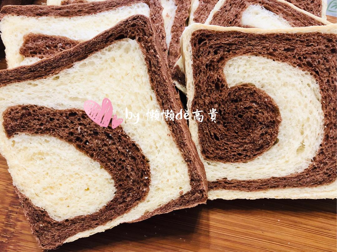 可可吐司双拼（低糖版）