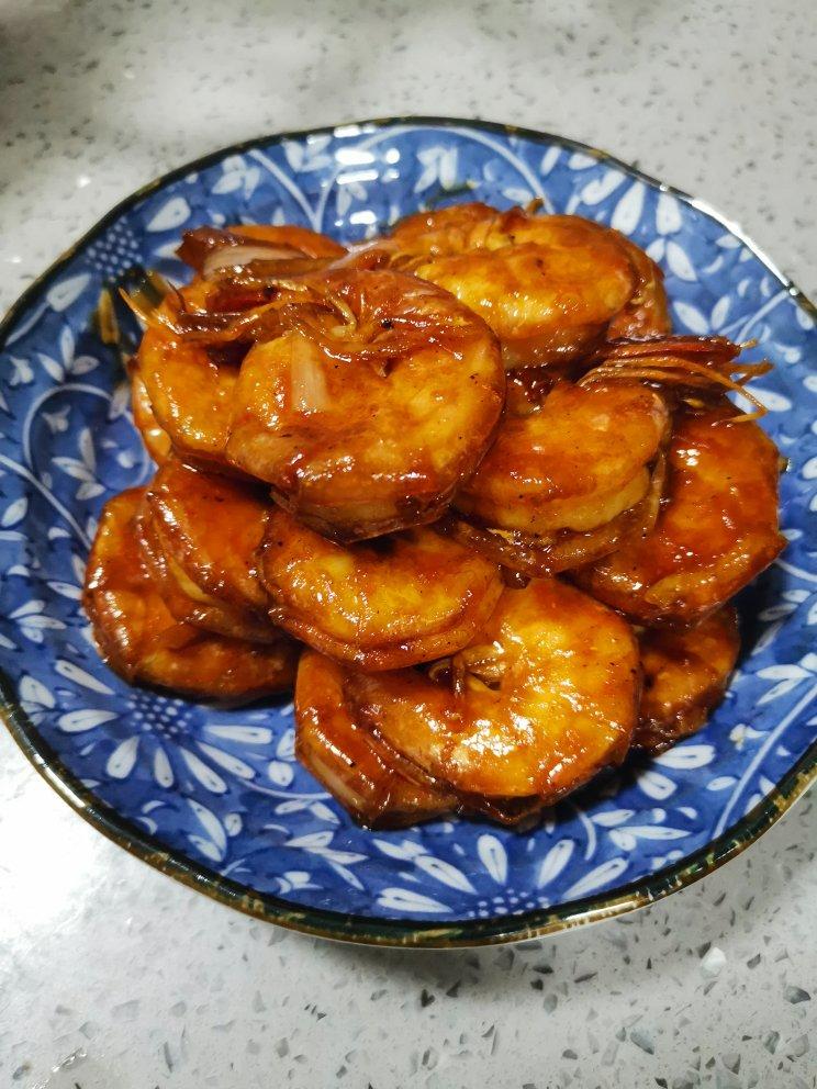 油焖大虾