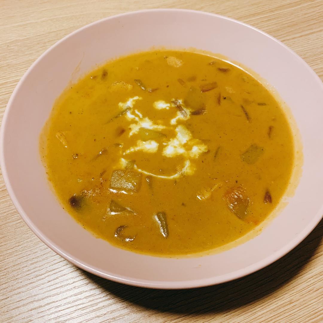 泰式椰浆咖喱鸡