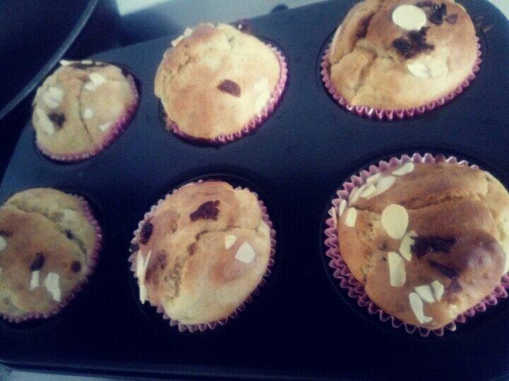 香蕉酸奶麦芬（无油无糖）——附传统法麦芬开裂Tips