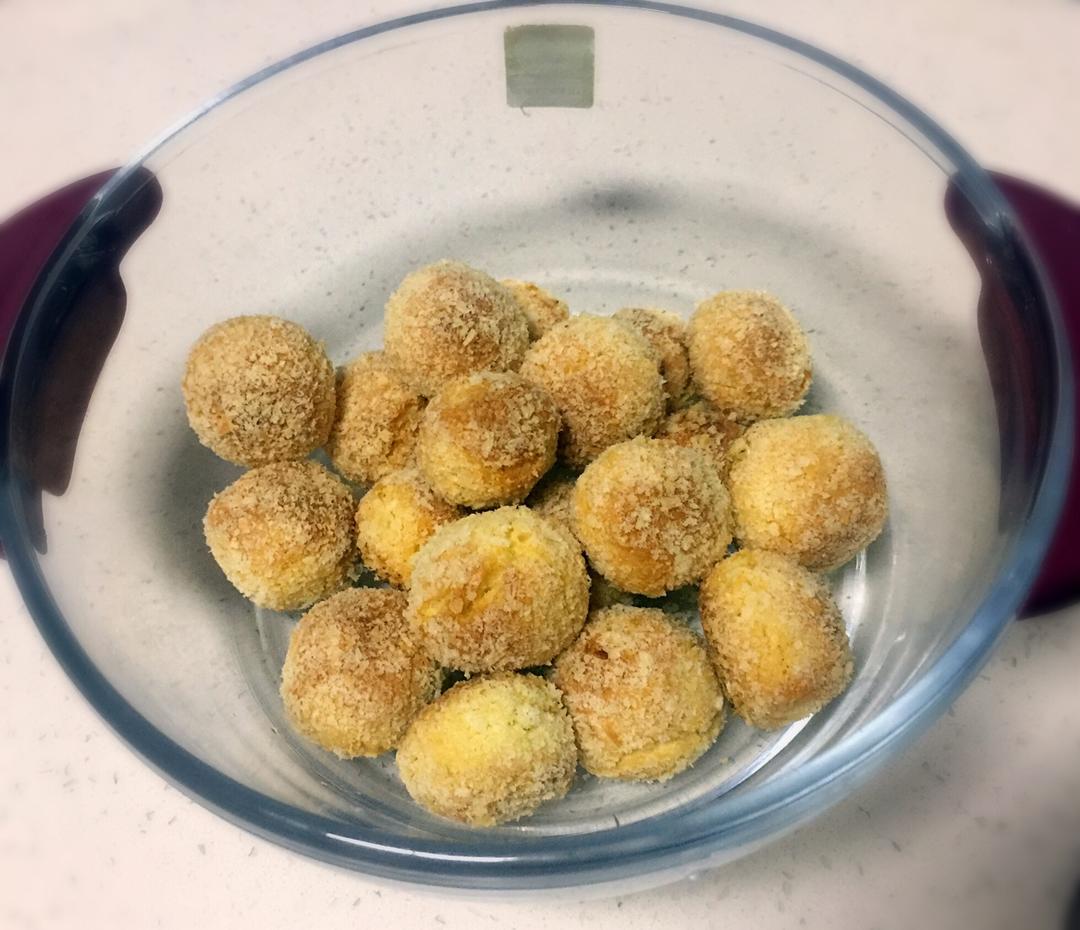 【视频】椰蓉小酥球（消耗蛋黄）童年美食