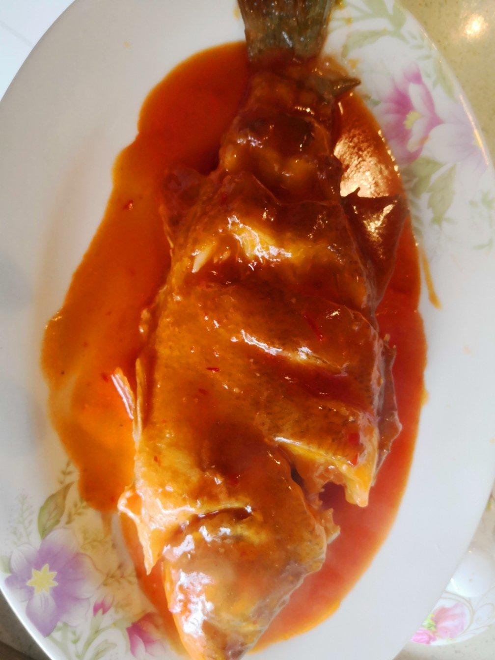 糖醋鱼（媲美饭店超简单高颜值）