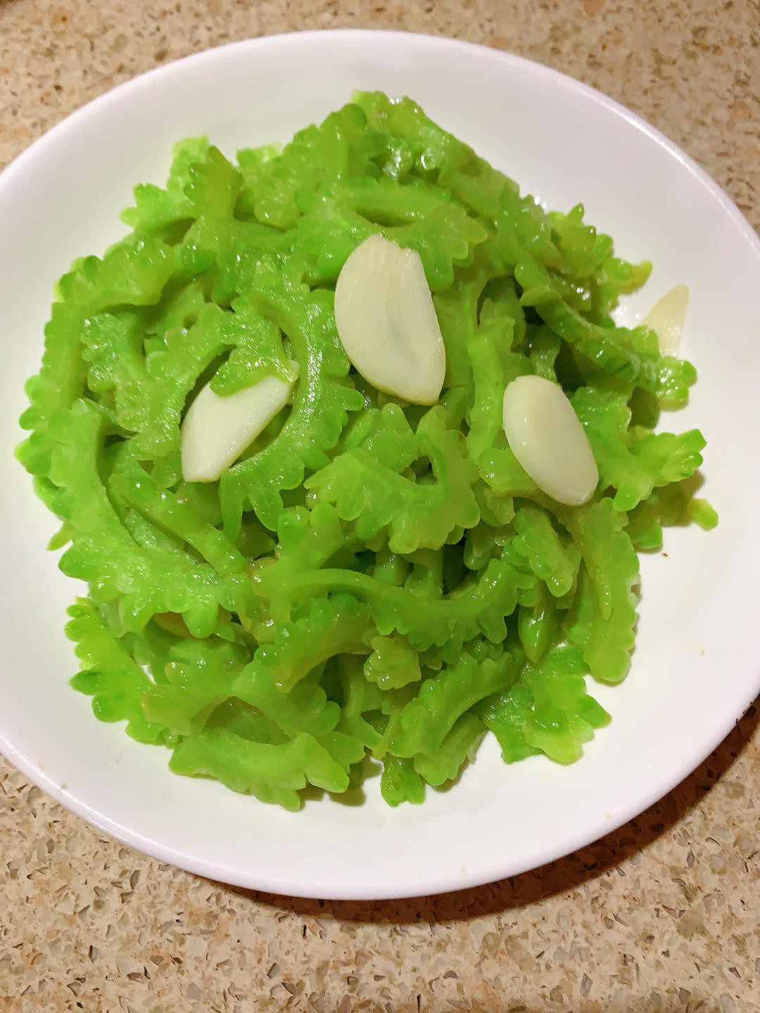 清炒苦瓜