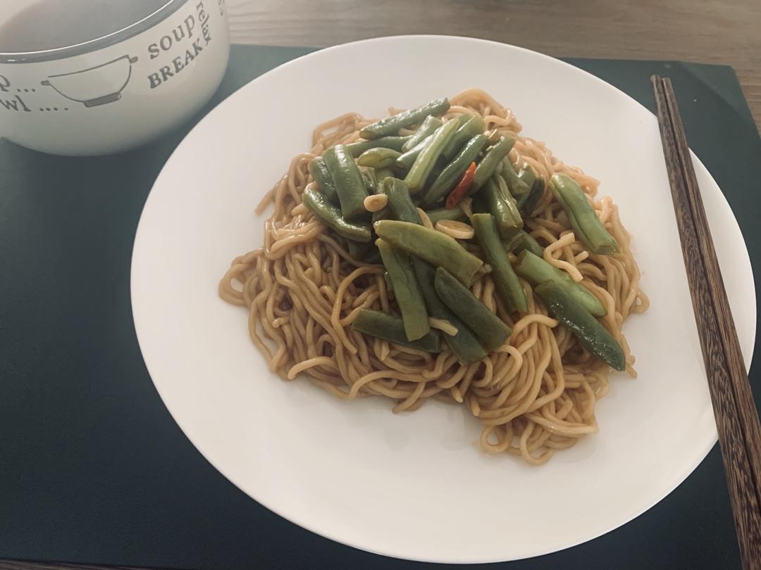 豆角焖个面