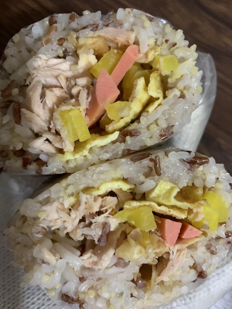 好吃🉐️感动😹的【紫米饭团】，看图秒会❗️