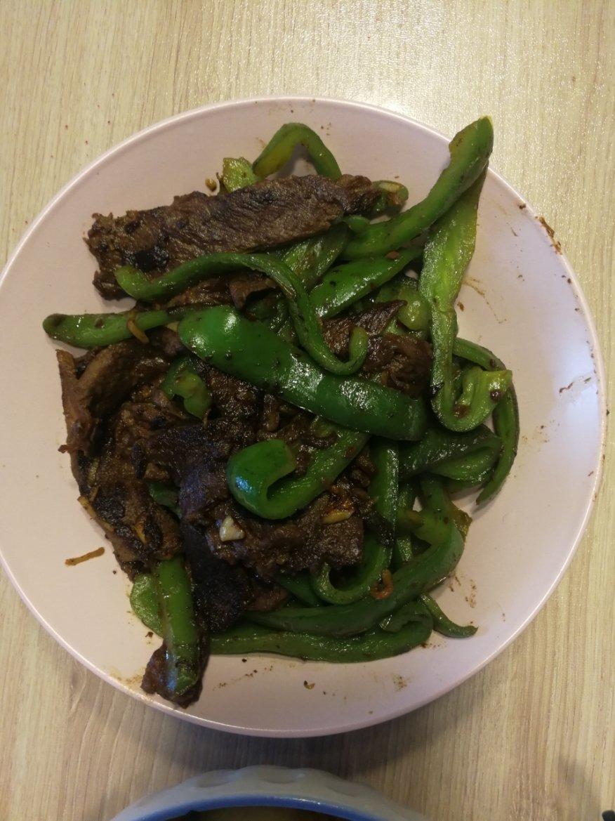 青椒炒牛肉
